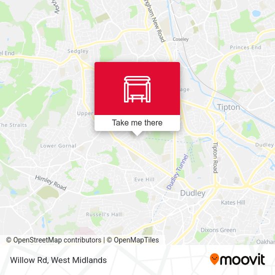 Willow Rd map