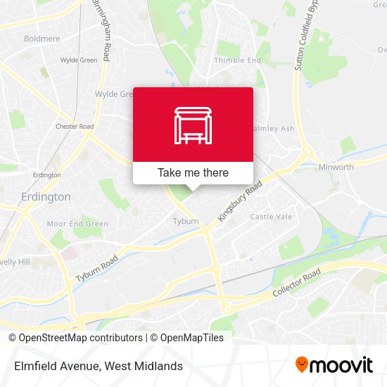 Elmfield Avenue map