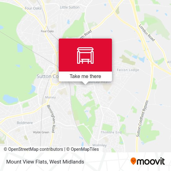 Mount View Flats map