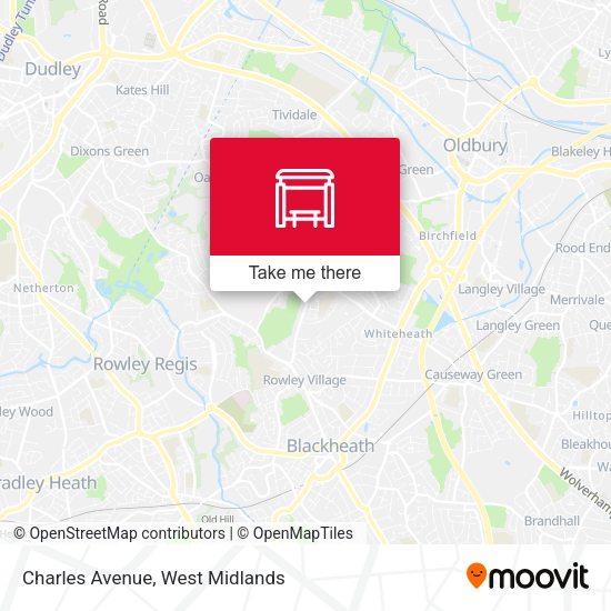 Charles Avenue map