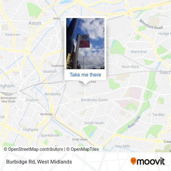 Burbidge Rd map