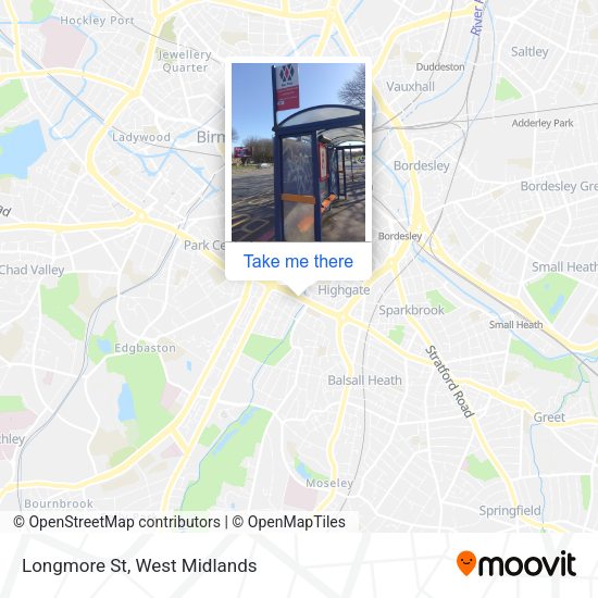 Longmore St map