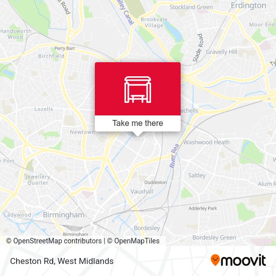 Cheston Rd map