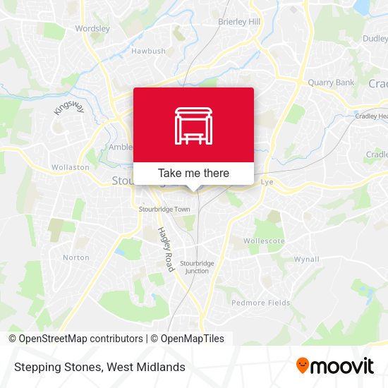 Stepping Stones map