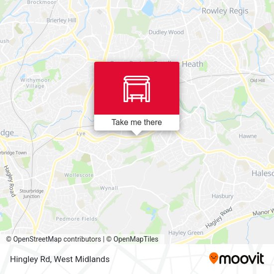 Hingley Rd map