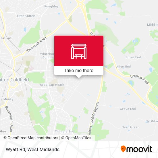 Wyatt Rd map