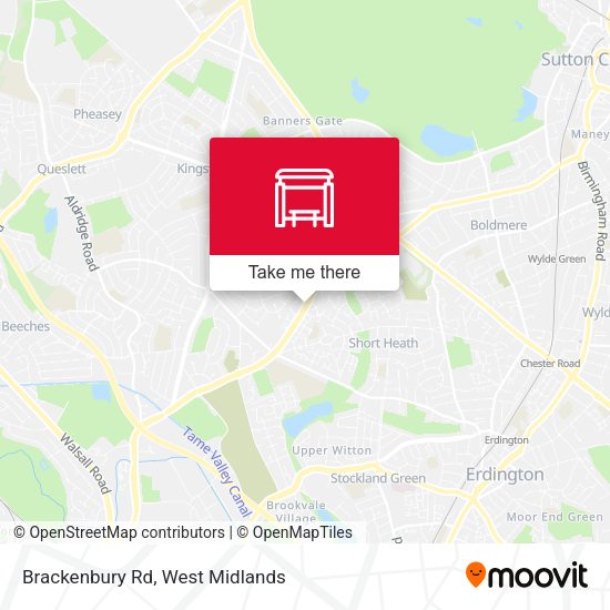 Brackenbury Rd map