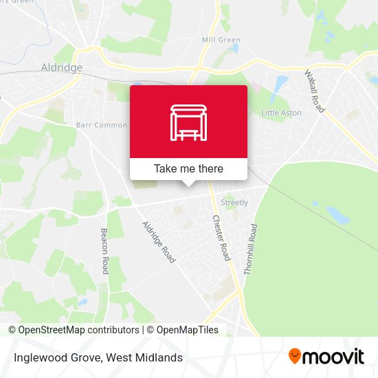 Inglewood Grove map