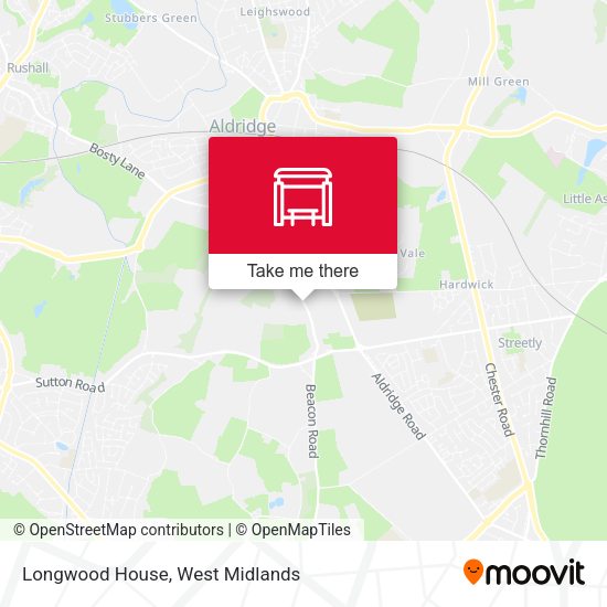 Longwood House map