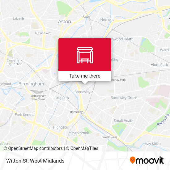 Witton St map