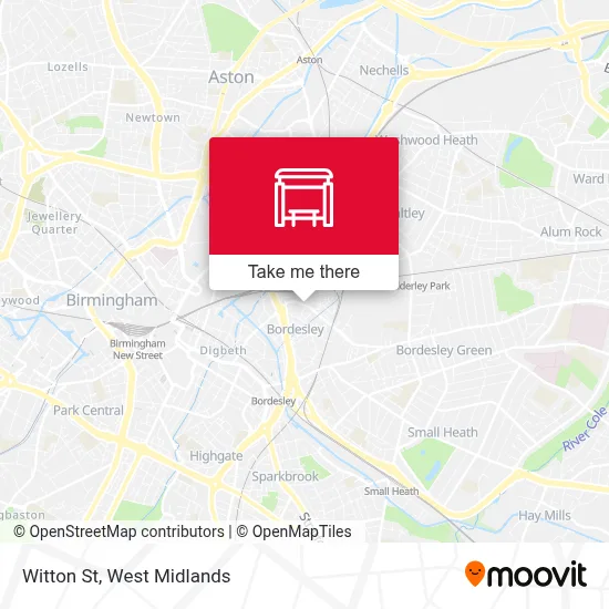 Witton St map