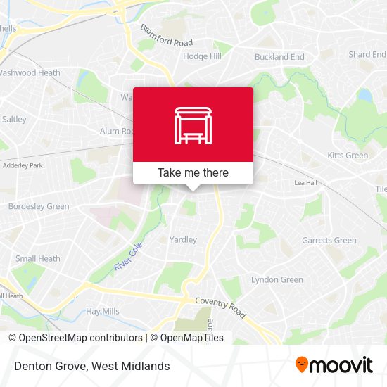 Denton Grove map