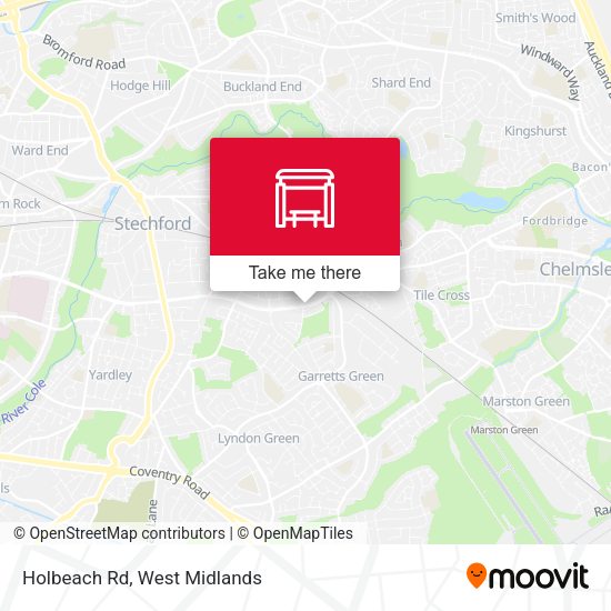 Holbeach Rd map