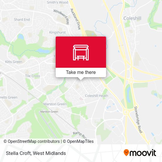 Stella Croft map