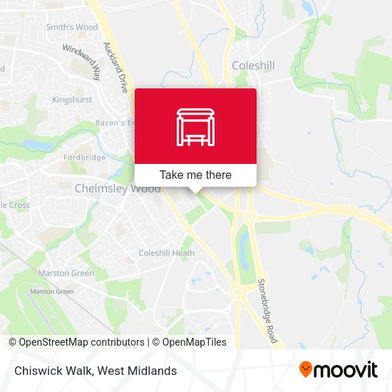 Chiswick Walk map