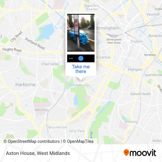 Aston House map