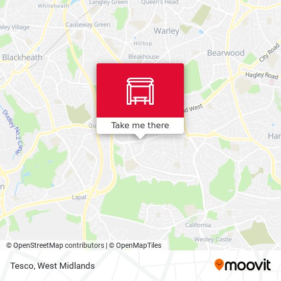 Tesco map