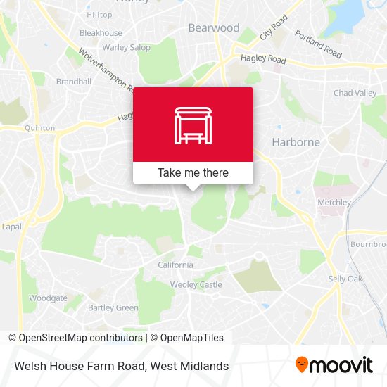 Welsh House Farm Road map