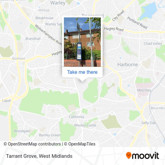 Tarrant Grove map