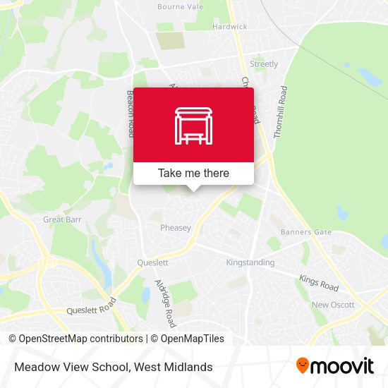 Meadow View School map