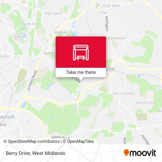 Berry Drive map
