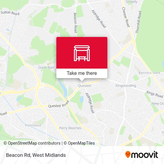 Beacon Rd map