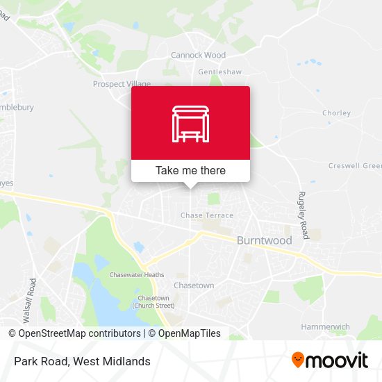 Park Road map