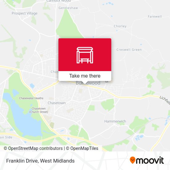 Franklin Drive map