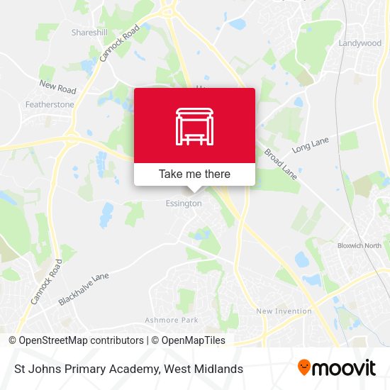 St Johns Primary Academy map