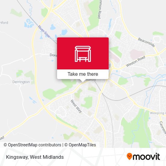 Kingsway map