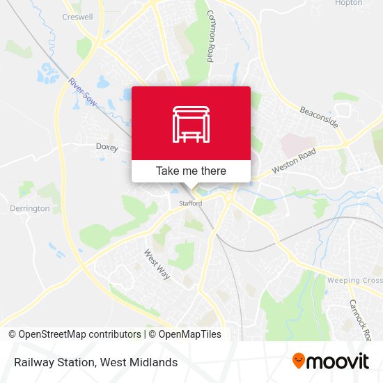 Railway Station map