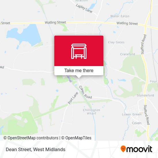 Dean Street map