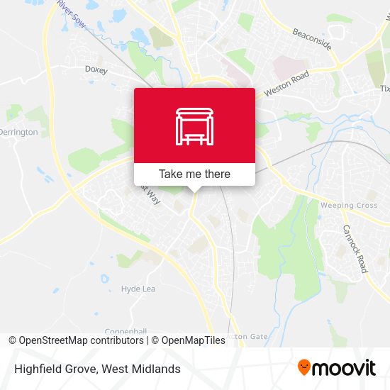 Highfield Grove map