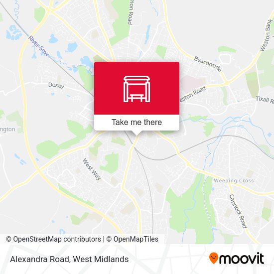 Alexandra Road map