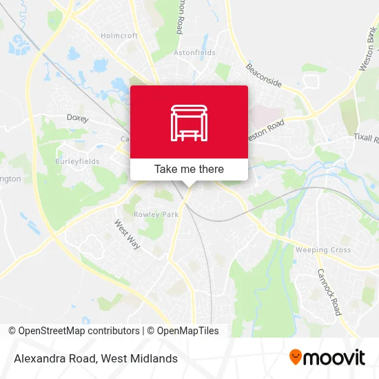 Alexandra Road map