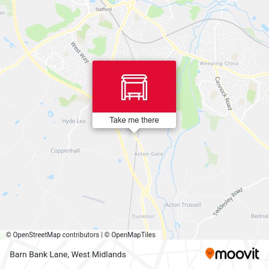 Barn Bank Lane map