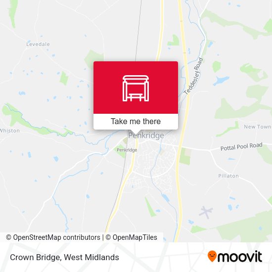 Crown Bridge map