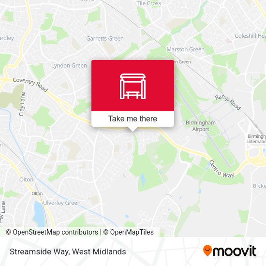 Streamside Way map