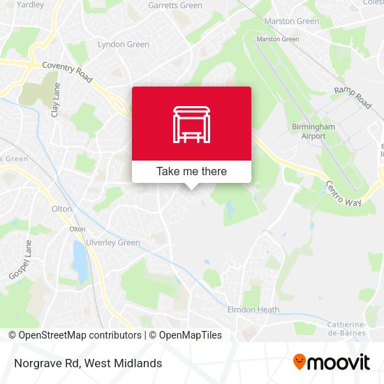 Norgrave Rd map