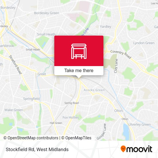 Stockfield Rd map