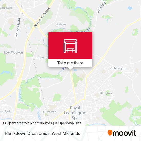 Blackdown Crossorads map