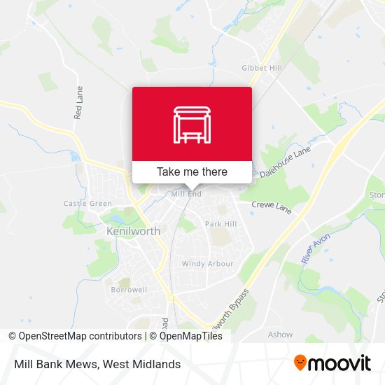 Mill Bank Mews map