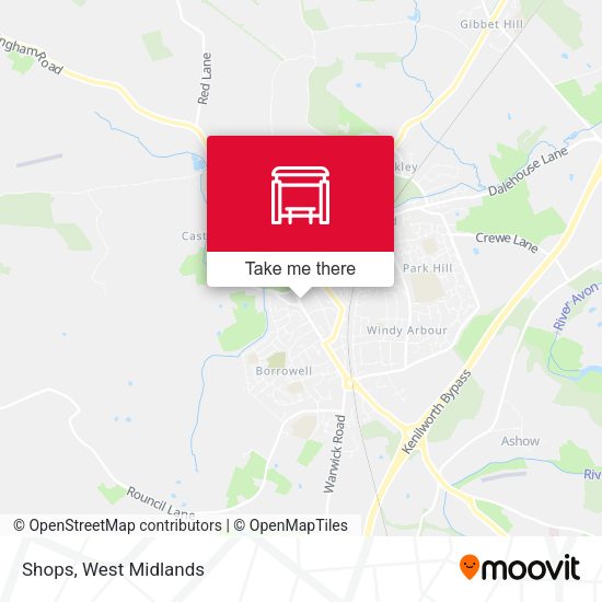 Shops map