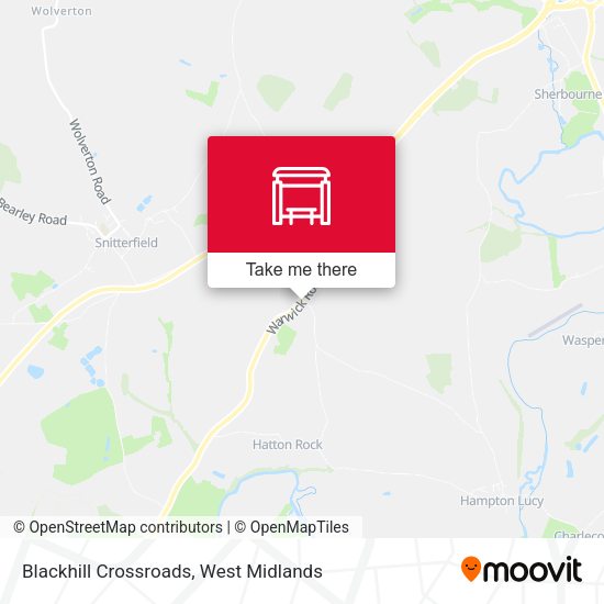 Blackhill Crossroads map