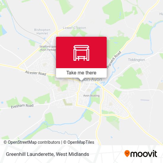 Greenhill Launderette map