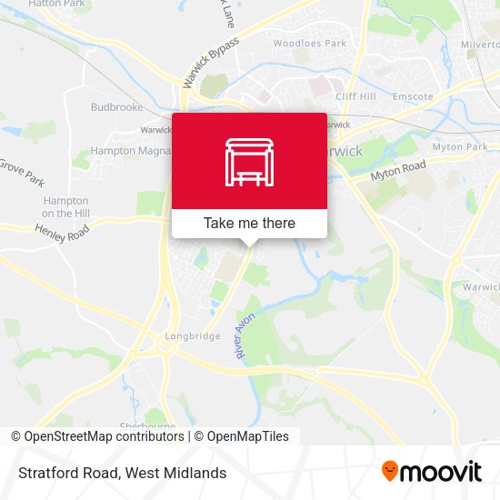 Stratford Road map