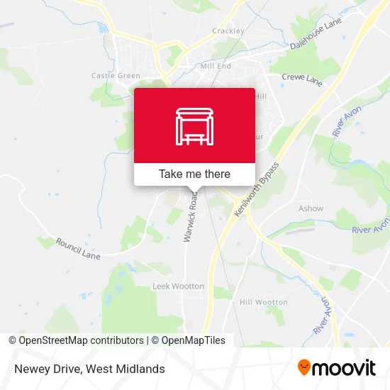Newey Drive map