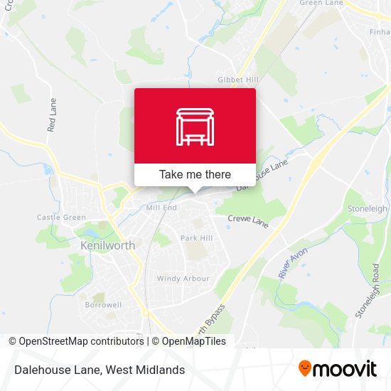 Dalehouse Lane map