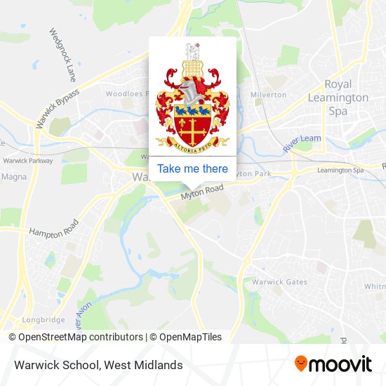 Warwick School map