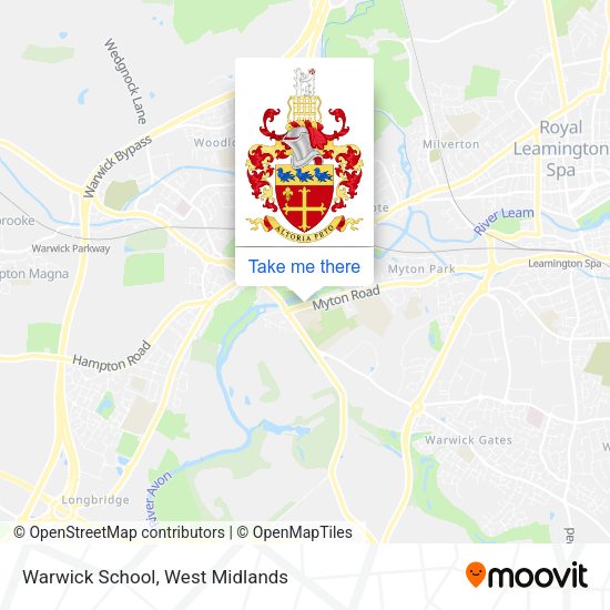 Warwick School map